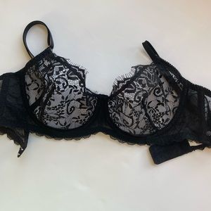 Kat the Label Maverick Bra in Black, NWOT! Size 2S